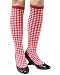Japanese Harajuku American Dinner Checkerboard Knee High Socks - More Colors