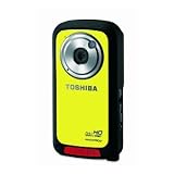Toshiba Camileo BW10 Waterproof HD Recording with 2-Inch LCD Screen (Yellow)