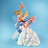 My Little Kitchen Fairies from Enesco Patriotic Rocket Fairie Musical 5.5 IN