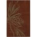 Pine Cone Rug - Rust (5x8')