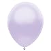 100 Party Balloons - 11 Round Latex, Silk Lilac