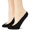 Steve Madden Women's 2 Pk Solid Microfiber Footie