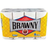 Brawny White Paper Towels (Case of 4)