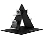 KONNET PS3 and Xbox 360 Power Pyramid Charger - Charging and Storage Dock for Game Controllers