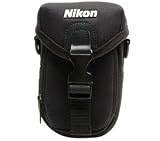 Nikon Coolpix Carrying Case + Cameta Microfiber Cleaning Cloth for L18, L19 & L20, P6000, S1000pj, S60, S70. S210, S220, S230, S520, S550, S570, S610, S610c, S620, S630, S640 & S710 Digital Cameras