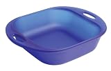 Anchor Hocking Premium Frost 8 Inch Square Cake/Brownie Baking Dish, Cobalt Frost