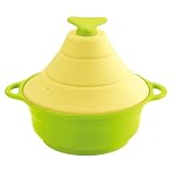 ベジタブル倶楽部(VEGETABLE CLUB) シリコンマルチスチーマー レンジで三役 グリーン SS-052