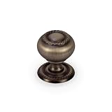 1-1/4 Diameter Hollow Steel Rope Knob with Backplate.