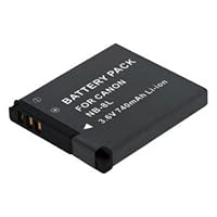3.60V,740mAh,Li-ion,Hi-quality Replacement Digital Camera Battery for CANON PowerShot A3000 IS, PowerShot A3100 IS, Compatible Part Numbers: NB-8L