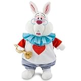 Disney Alice in Wonderland White Rabbit 15″ Plush, Perfect Gift