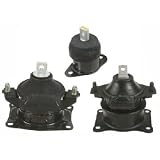 #M076 03-07 Honda Engine Motor Mount Kit 3 Accord 2.4L Automatic 03 04 05 06 07 by Power Pro