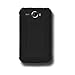 Amzer Silicone Skin Jelly Case for HTC Wildfire - Black