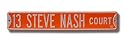 PHOENIX SUNS "13 STEVE NASH COURT" Authentic METAL STREET SIGN (6" X 36")