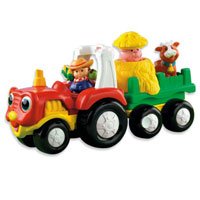 Childrens Toyshop   : Fisher Price Tow and Pull Tractor