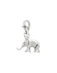 Rembrandt Charms Elephant Charm with Lobster Clasp