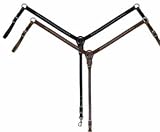 Weaver Buckstitch Straight Breast Collar Brown