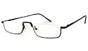 Able Vision Full Readers (Men) Reading Glasses - R4958 - Shiny Black