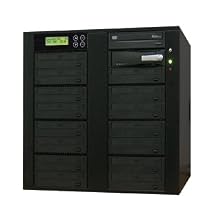 Produplicator 15 Burner 20X DVD CD Duplicator Machine + Built-In 320GB Hard Disk Drive (Standalone Audio Video Copy Tower, Disc Duplication Device)
