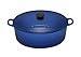 Le Creuset Cast Iron Oval Casserole, Graded Blue, 29 cm