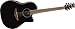Ovation GC057 Celebrity Super Shallow Bowl Acoustic-Electric Guitar, Black