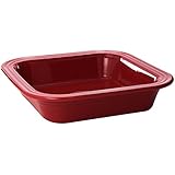 Fiesta 9-Inch by 9-Inch Square Baker, Scarlet