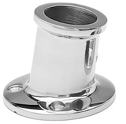 Taylor Made Products Stainless Steel Top Mount Boat Flag Pole Socket (1.25-Inch)