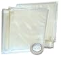Window Insulation Shrink Plastic Film Fit Inside Storm Windows 4 Pack Kit, Weathersealing