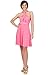 KOH KOH Womens Short Convertible Wrap Bridesmaids Sexy Cocktail Flowy Mini Dress