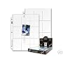 100 BCW 9 Pocket Storage Sheets for Baseball, Football, Basketball, Hockey, Yugioh, Pokemon and Other Collector Cards That Fit in Standard Sized Pages.
