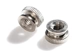 Nickel Plated Brass Thumb Nut with Knurled Edge