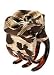 L. Erickson USA Small Covered Jaw 100% Silk Charmeuse - Jaguar