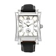 Bulova Accutron #63B035 Men's Dual Time Leather Band Watch