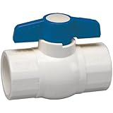 Homewerks VBV-P40-E7B Ball Valve, PVC Schedule 40, Solvent x Solvent, 1-1/2-Inch