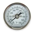 Industrial Grade 1NFW7 Thermometer, Dial Size 2 In, 50 to 550 F