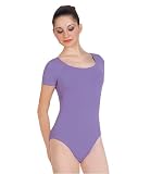 Adult Scoop Front Short Sleeve Leotard - L5402