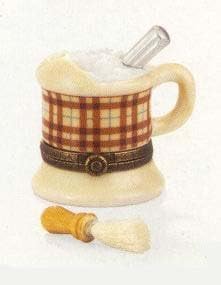 Dartboard PHB Porcelain Hinged Box by Midwest of Cannon Falls