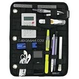 Cocoon CPG25BK GRID-IT Organizer, 3-Ring Binder Accessory, 8.5 x 11 Inch, Black