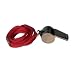 Metal Alert Whistle w/ Lanyard