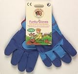 Review The Urban Garden  / kid's gardening gloves- in blue