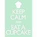 F2452 KEEP CALM AND CARRY ON AND EAT A CUPCAKE METAL ADVERTISING FRIDGE MAGNET WALL SIGN