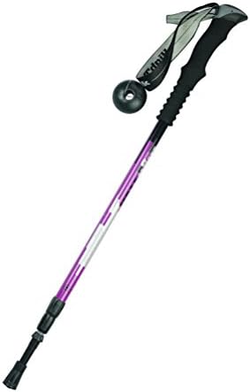 HighTrek Adjustable Hiking Pole Walking Stick Purple