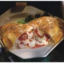Stefano New York Style Wrapped Deluxe Calzone, 6 Ounce -- 12 per case.