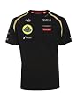 Lotus F1 Team Sponsor T-Shirt Men schwarz/gold/rot Kimi Raikk�nen, XL