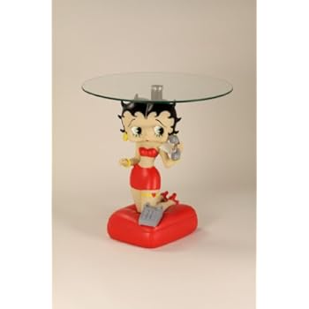 TABLE BASSE BETTY BOOP 42X42CM