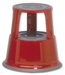 Red Kick Stool