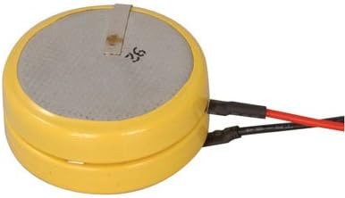 BATTERY,LITHIUM,3V,1100MAH,WITH 3 INCH LEADS,DUAL COIN CELL,0.97 INCH DIA,0.43 INCH T