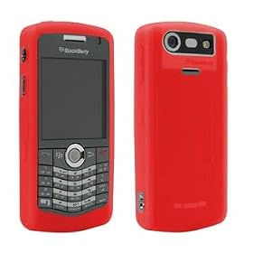 Brand New Original Blackberry Pearl 8110 8120 8130 (Not 8100) Sunset Red OEM Skin Phone Protector Sprint, ATT, Verizon, TMobile, Alltel