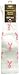 Prestige Medical 386 Fashion Compression Socks, Pink Ribbon White