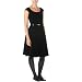 Apparel : Isaac Mizrahi for Target® Belted Velvet Dress - Ebony