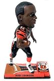 Cincinnati Bengals Rudi Johnson Forever Collectibles On Field Bobble Head